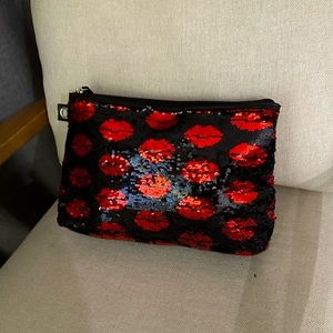 Victoria’s Secret Kiss Me Reversible Sequin Large Bag/Clutch